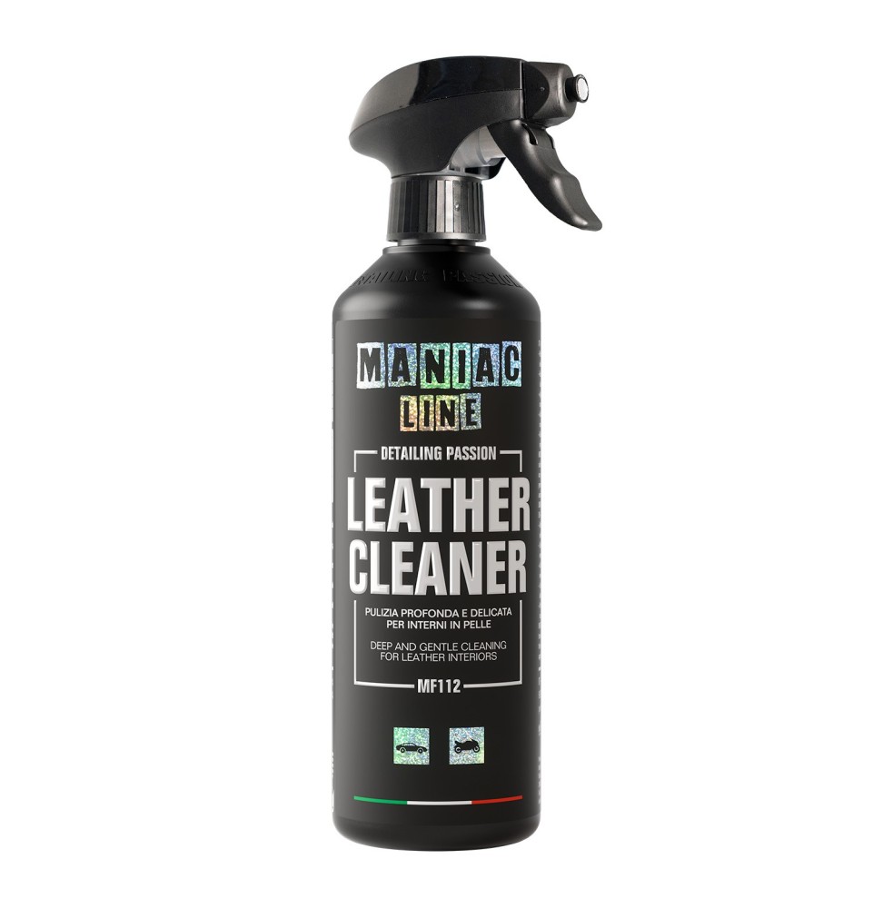 Leather Cleaner Maniac Line | Prodotto per la pulizia della Pelle Auto