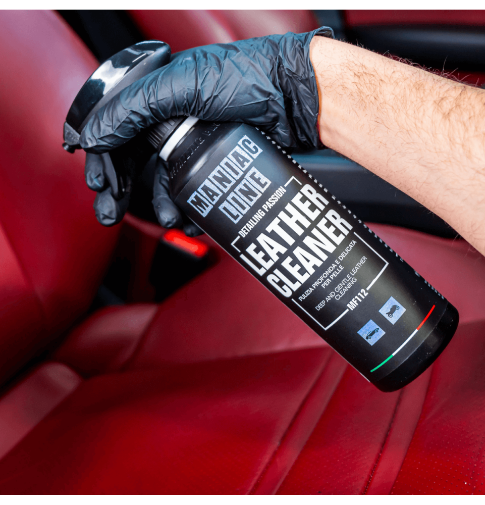 Leather Cleaner Maniac Line | Prodotto per la pulizia della Pelle Auto