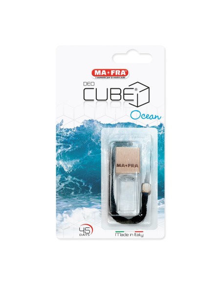 Deo Cube - Profumatore per auto con tappo in legno | 6 Fragranze
