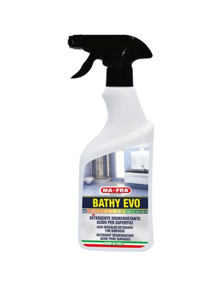 Bathy Evo 500ml | Detergente disincrostante per superfici | Mafra