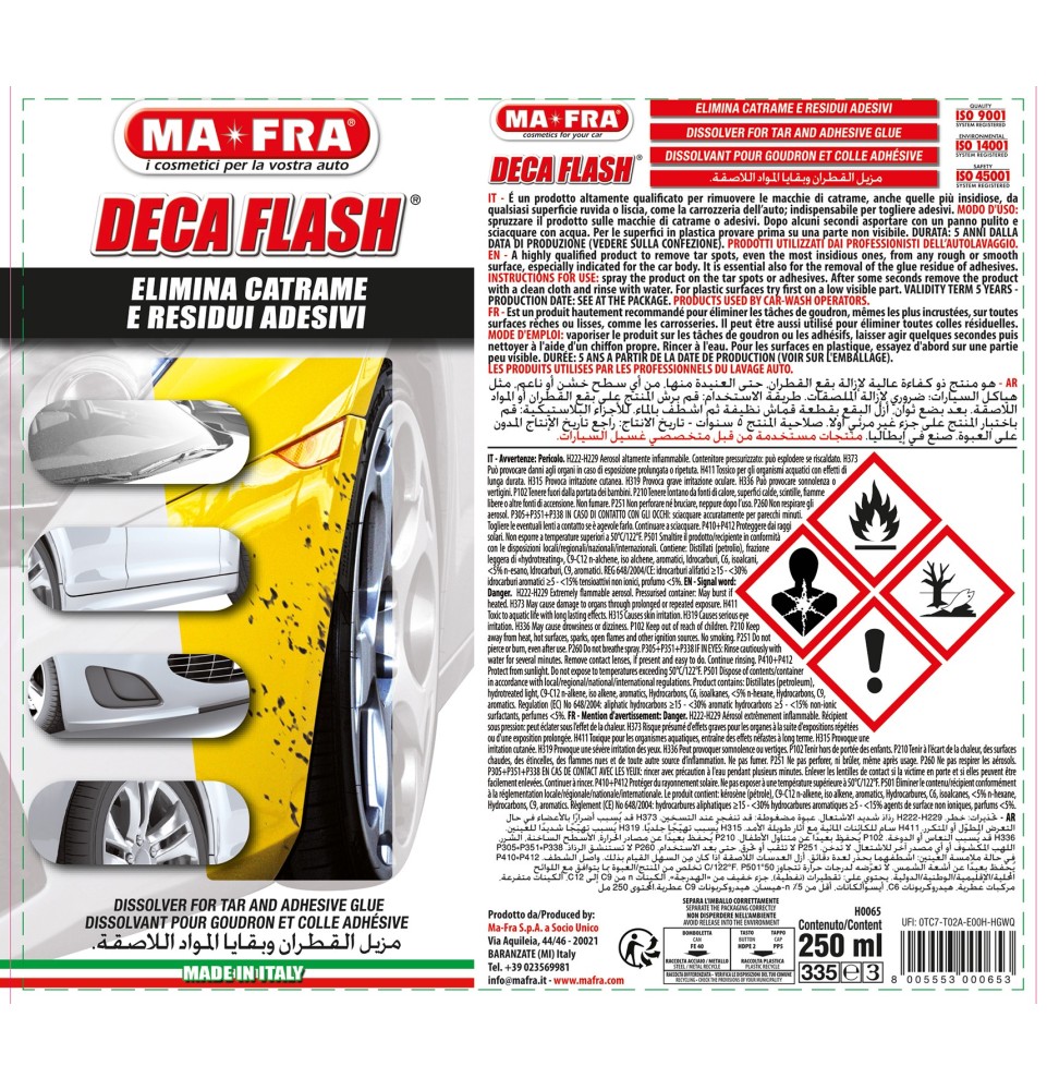 Deca Flash - Lucida carrozzerie