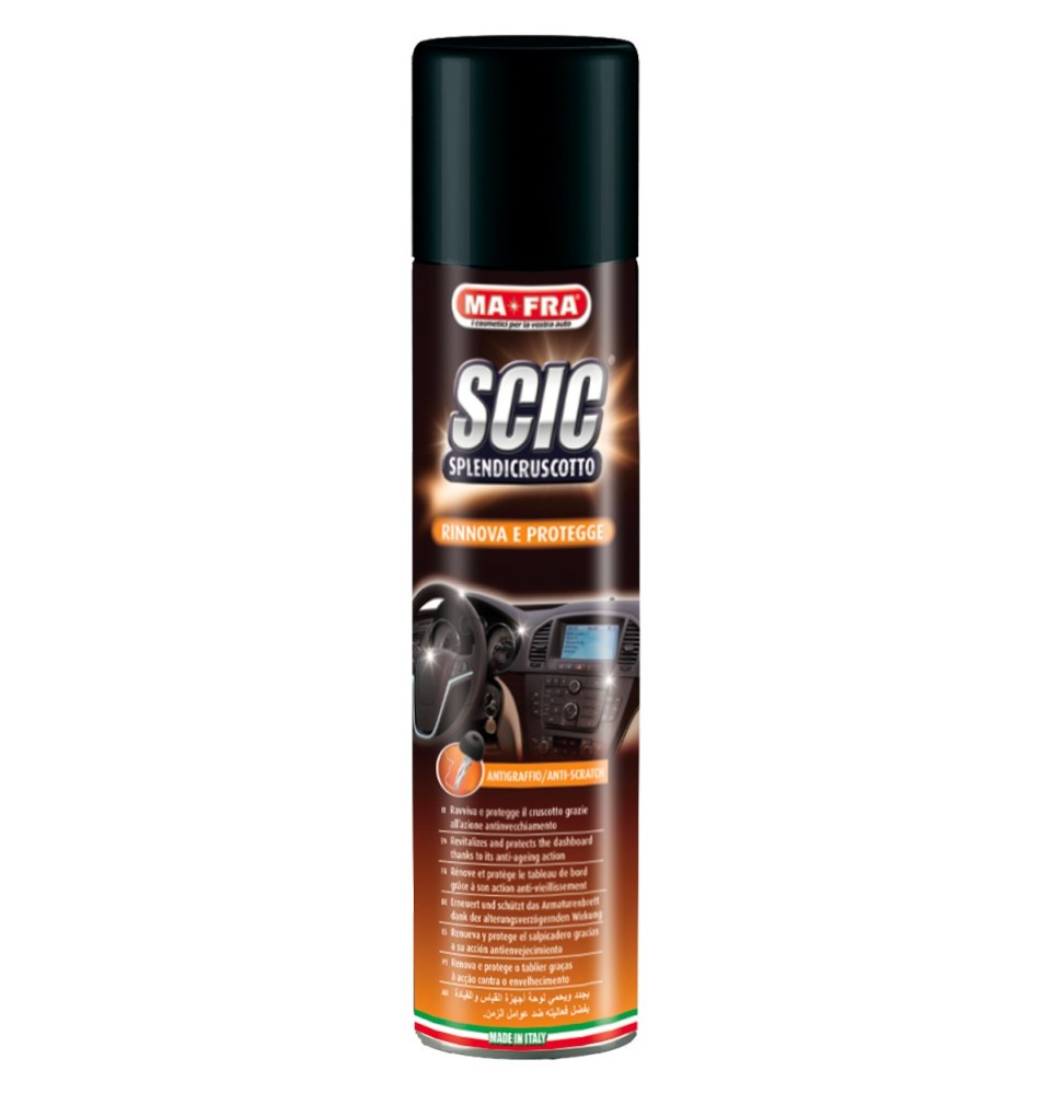 Scic Orange prodotto per la protezione cruscotti auto