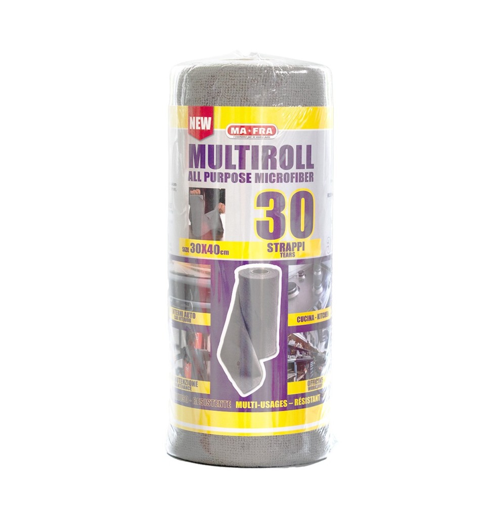 Multiroll All Purpose Microfiber | panni in microfibra professionali riutilizzabili | Mafra