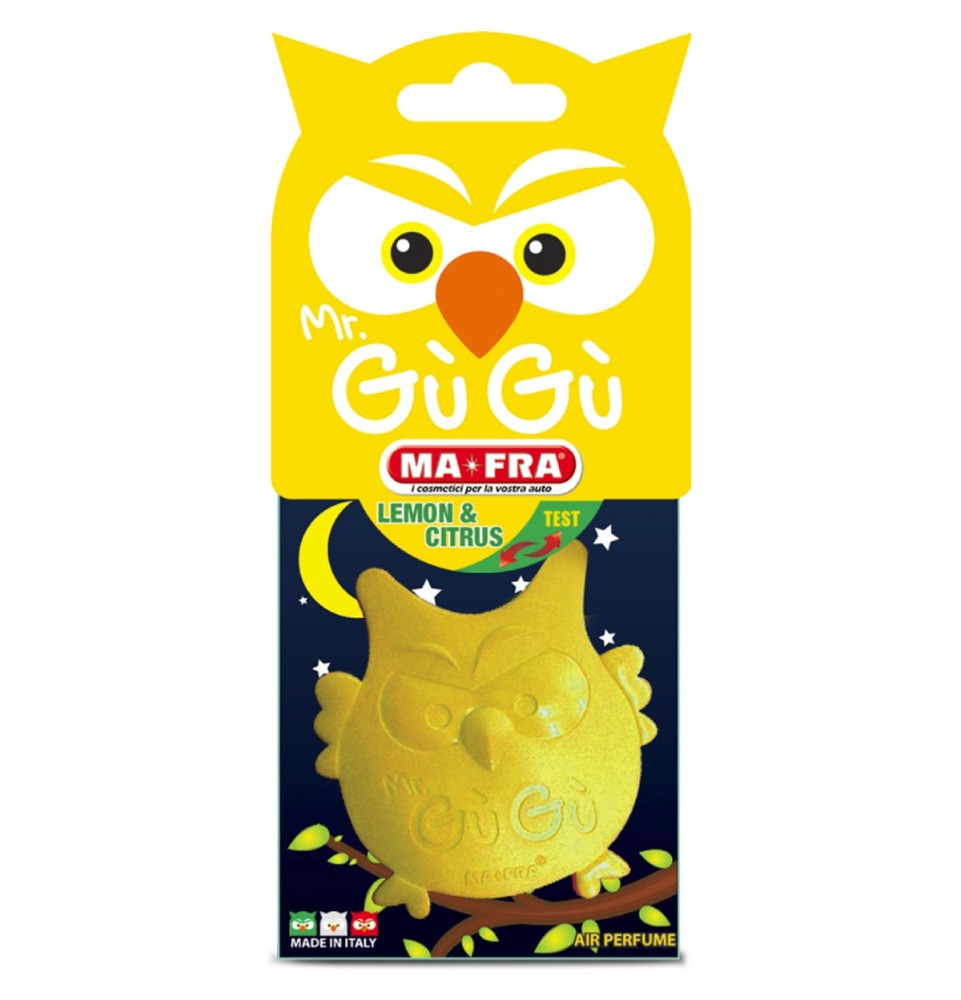 Mr. GùGù | Profumatore auto gufetto portafortuna | Mafra 2