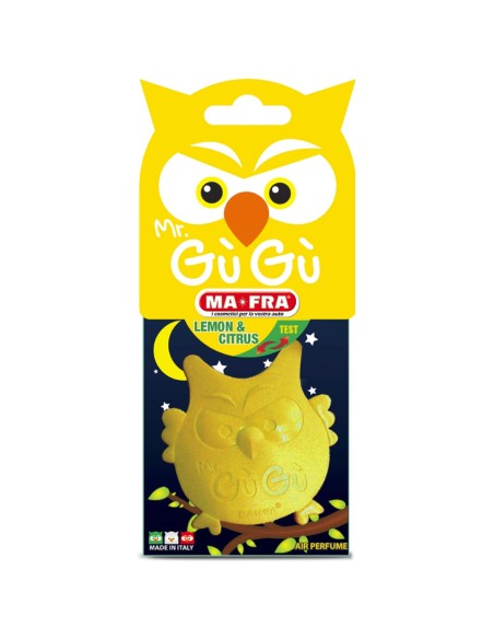 Mr. GùGù | Profumatore auto gufetto portafortuna | Mafra