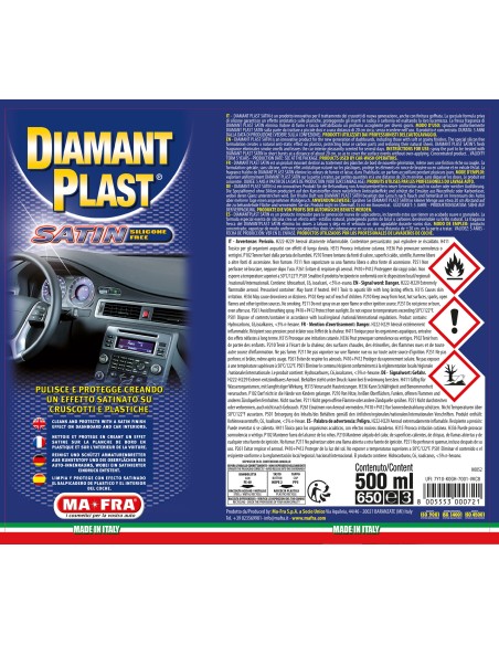 Diamant Plast Satin prodotto per la pulizia degli interni auto