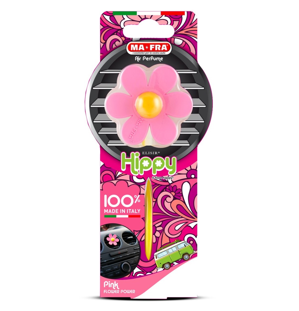 Hippy | Profumatori Auto Floreali e Colorati | Mafra