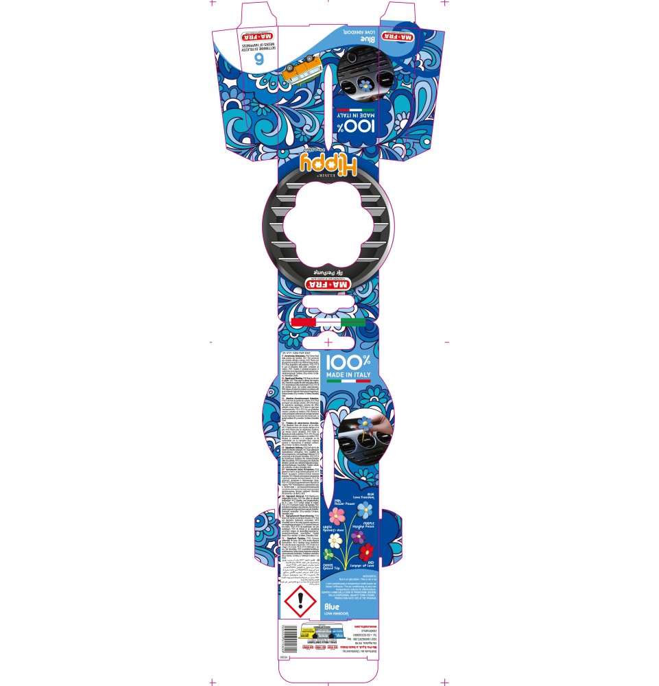 Hippy | Profumatori Auto Floreali e Colorati | Mafra