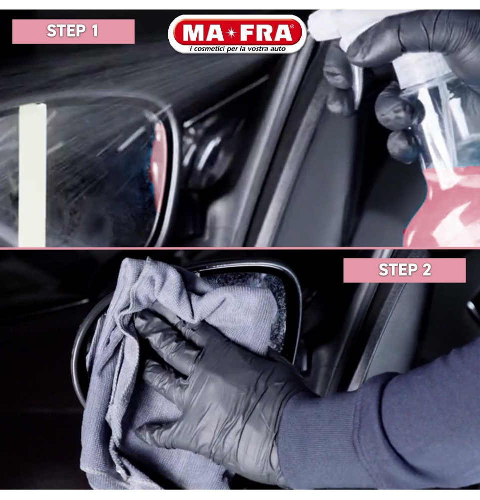 Split per pulizia vetri auto