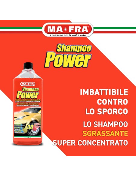 Shampoo Power sgrassante superconcentrato
