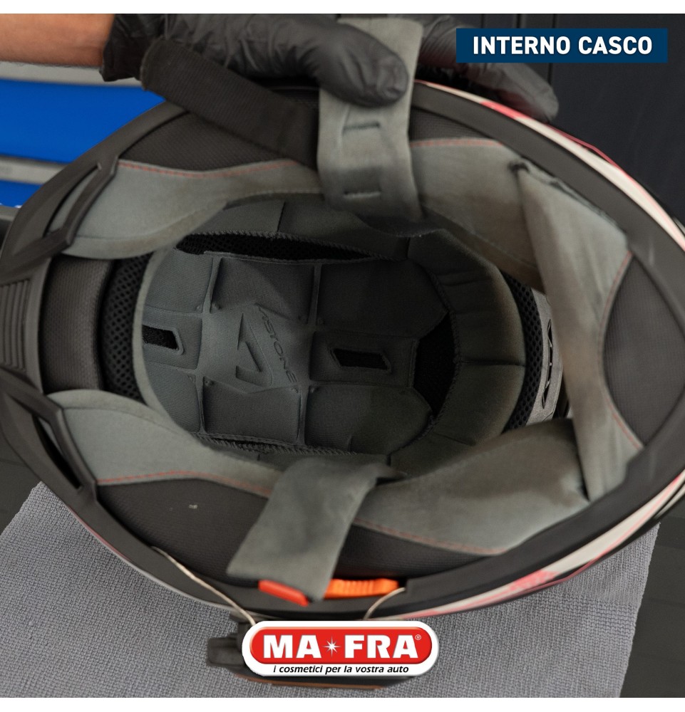 Pulizia casco - Lavaggio Moto MA-FRA