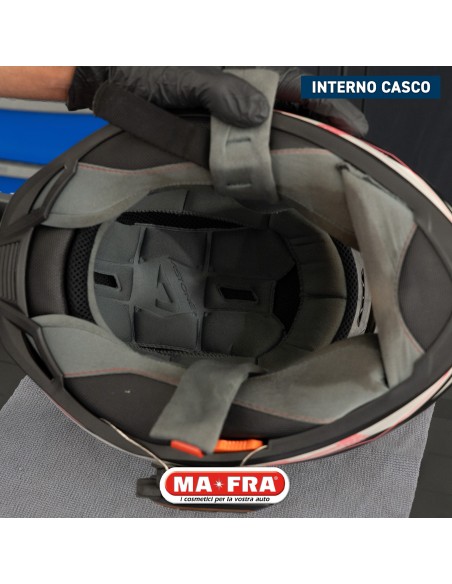 Pulizia casco - Lavaggio Moto MA-FRA