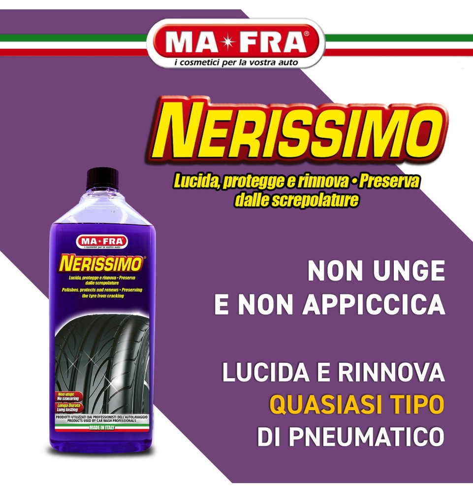 Nerissimo nero gomme liquido concentrato