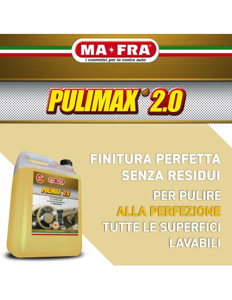 Pulimax 2.0 - 4,5L | APC - Pulitore interni auto | Mafra Shop
