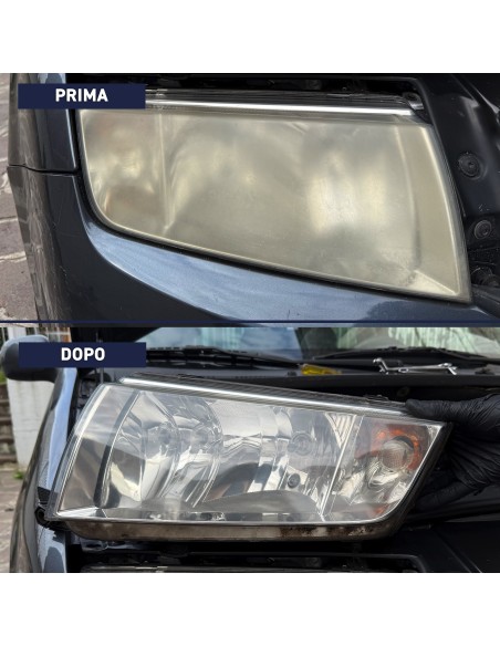 Kit Rinnova Fari ripristina la trasparenza dei fari