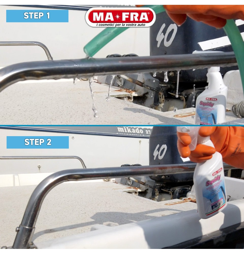 Squidy - Lavaggio barche