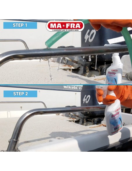 Squidy - Lavaggio barche