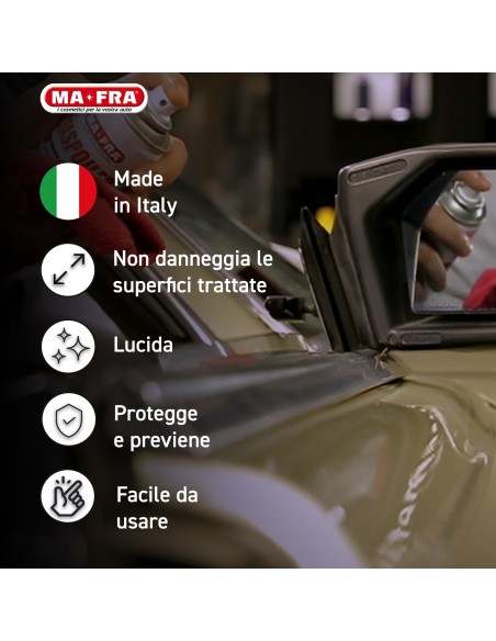 Faspoiler Spray rinnova e protegge paraurti e fascioni auto