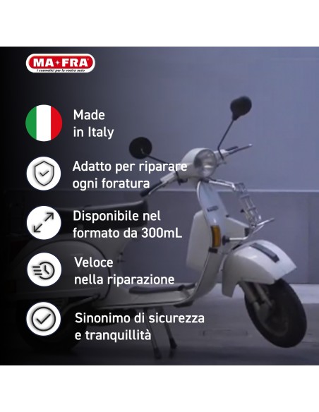 Quick gonfia e ripara gomme in caso di foratura