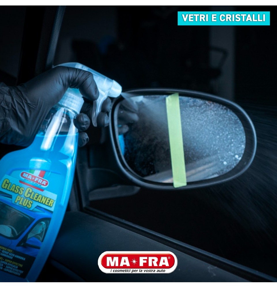 Glass Cleaner Plus 750ml | Pulitore Vetri Auto | Mafra Shop