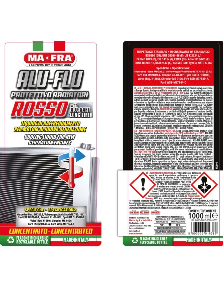 Alu-Flu | Liquido Raffreddamento Radiatore | Mafra