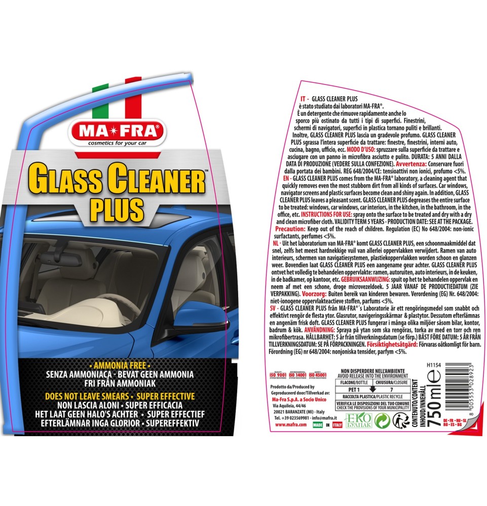 Glass Cleaner Plus - pulitore vetri 2