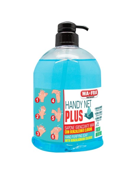 Handy Net Plus 500ml | Sapone Igienizzante Mani | Mafra Shop