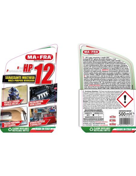 Hp 12 - 500ml - Pulizia Motore - Motore