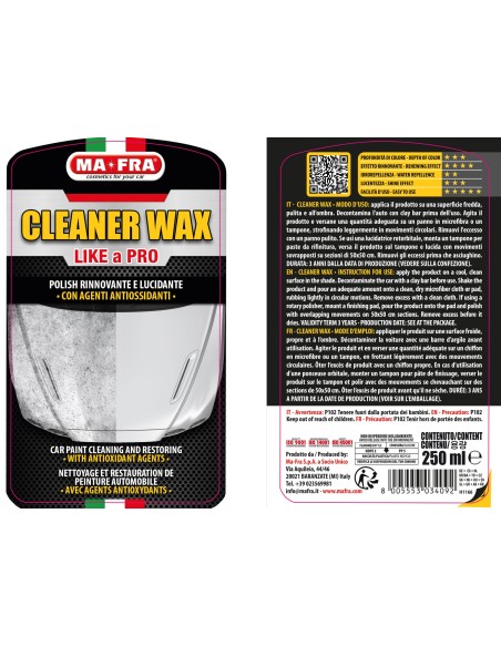 Cleaner Wax Polish Like a Pro Mafra | Polish Rinnovante e Lucidante