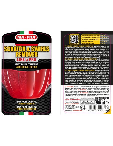 Scratch & Swirls Remover Like a Pro Mafra | Heavy Polish Compound