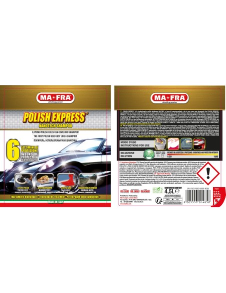 Polish Express 4500ml - Lavaggio esterno auto