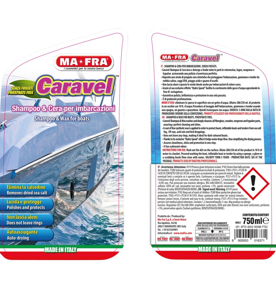 shampoo cera barca - Lavaggio Barche MA-FRA