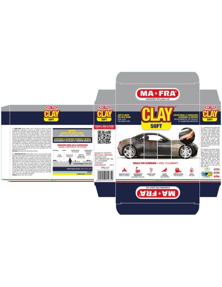 Clay Soft pasta decontaminante auto scure