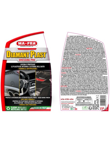 Diamant Plast Dressing Pro | Lucida plastiche auto | Mafra Shop