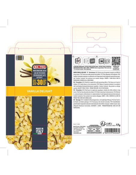 Harya - Profumatore da bocchetta per auto | 6 Fragranze