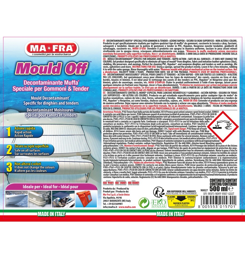 Mould Off rimuove la muffa 2