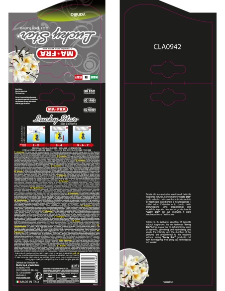 Lucky Star | Profumatore auto elegante e regolabile | Mafra