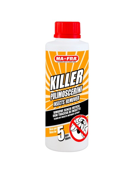 Killer 250ml rimuovere insetti dalla carrozzeria auto