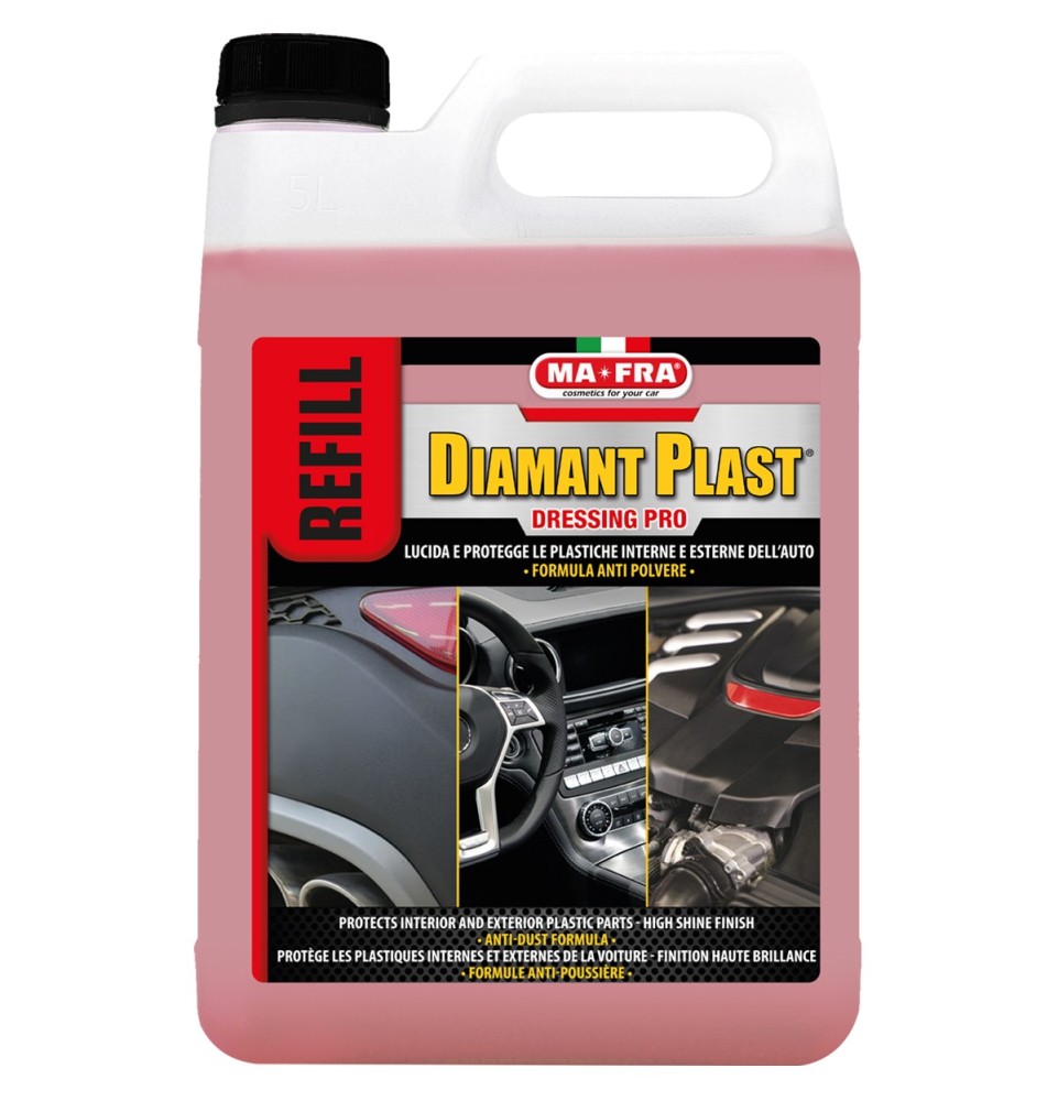 Diamant Plast Dressing Pro Refill 4500ml Lucida plastiche auto Mafra Shop