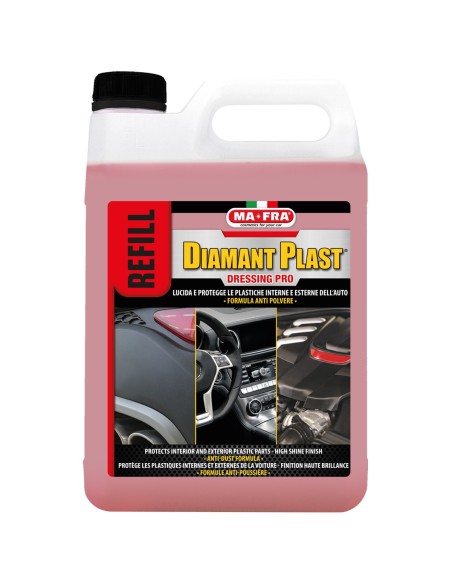 Diamant Plast Dressing Pro Refill 4500ml Lucida plastiche auto Mafra Shop