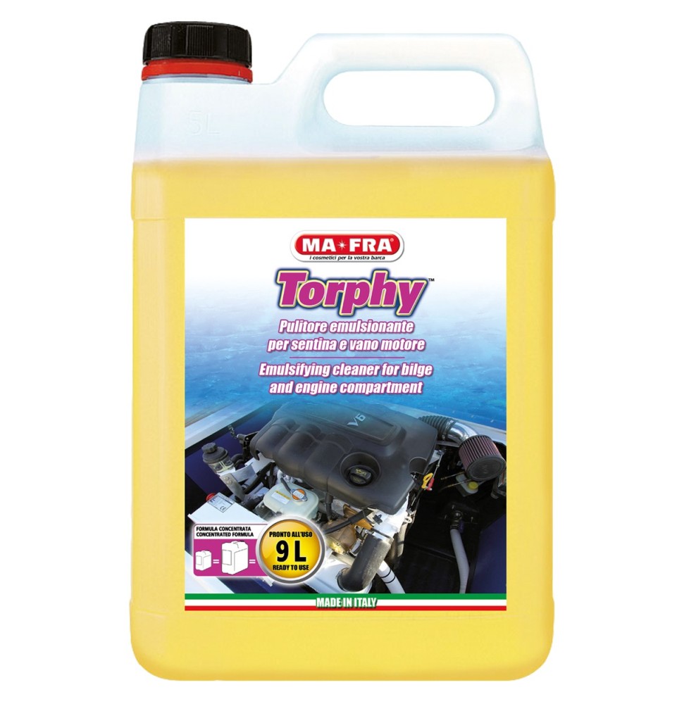 Torphy  4500ml | detergente per sentina e vano motore | Mafra