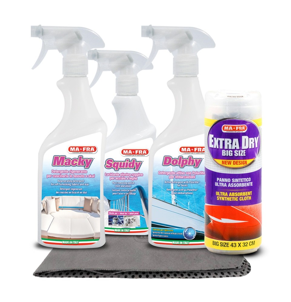 Kit Nautico Pulizia Barca | Mafra Shop