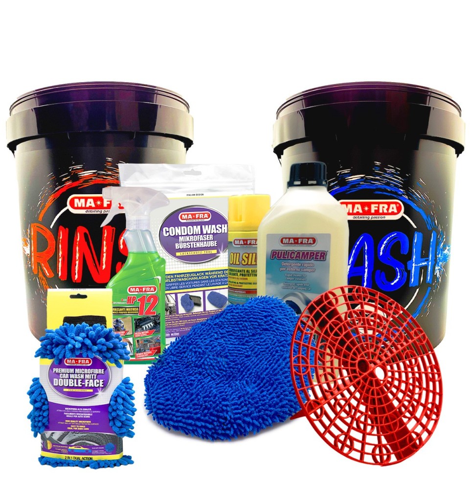 Kit Lavaggio Camper | Kit pulizia esterni camper | Mafra