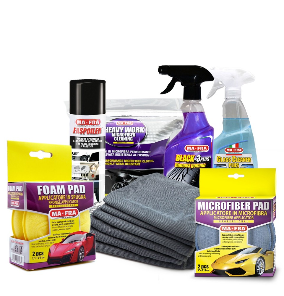 Kit Completo Rifinitura Lavaggio Auto | Kit Auto Mafra Shop 2