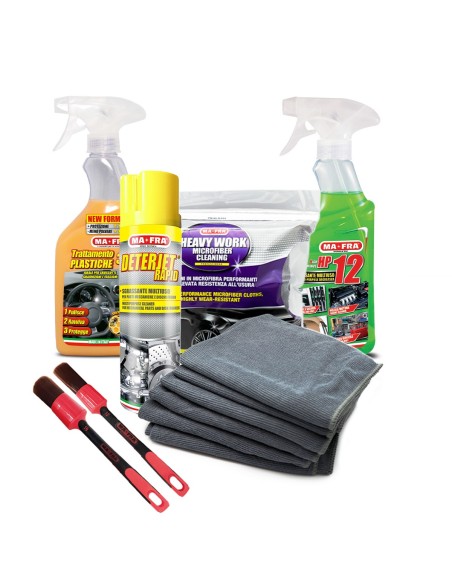 Kit completo pulizia vano motore | Prodotti per la pulizia del vano motore Mafra Shop