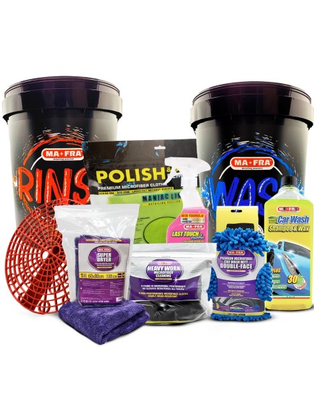 Kit completo lavaggio auto - Lavaggio auto starter kit| Mafra