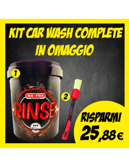 Kit Carwash Complete |Kit lavaggio auto| Maniac Line