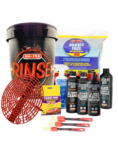 Kit Interior | Kit pulizia auto interni | Maniac Line