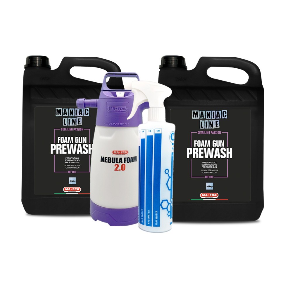 Kit Prelavaggio Auto Maniac Line Maxi Formato Maxi Risparmio