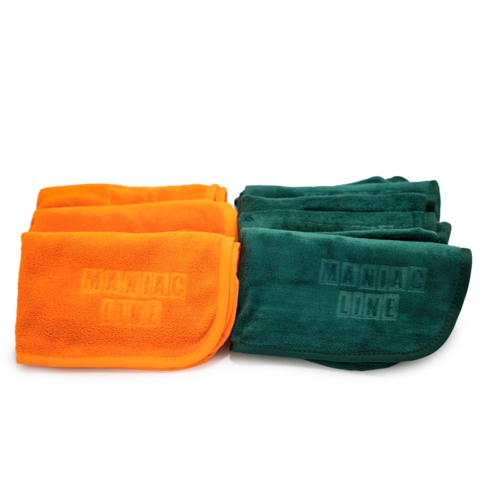 All Round panni microfibra pulizia superfici auto Maniac Line